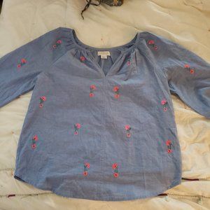 Embroidered Graham and Spencer Floral Top